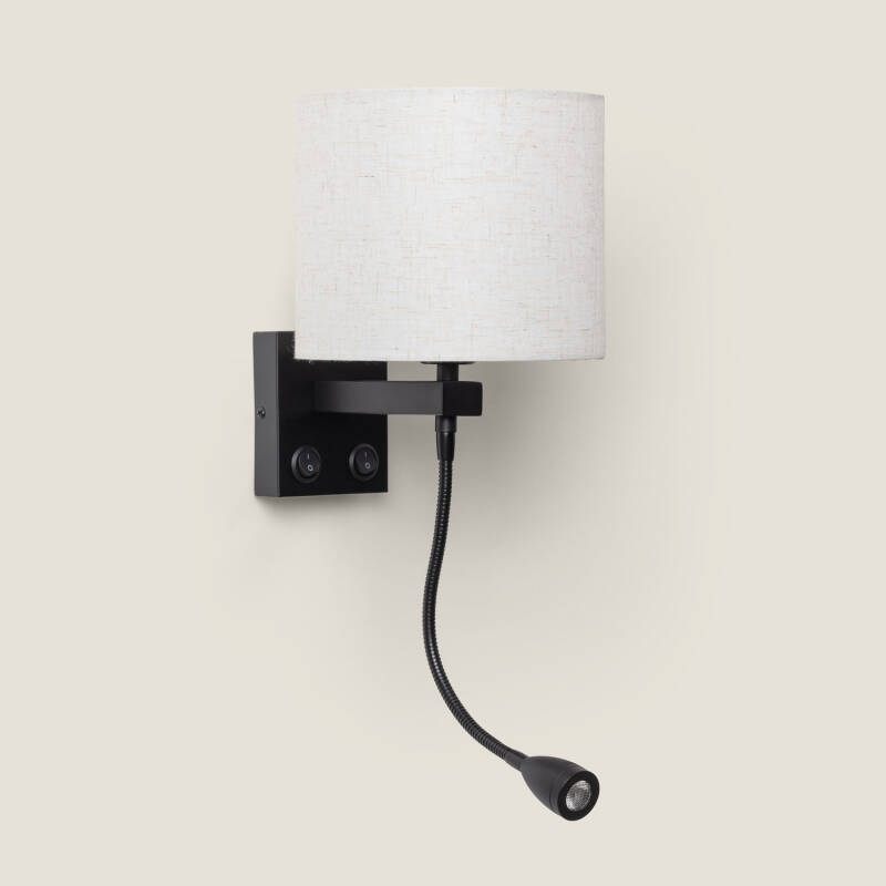 Image of Edit Ozu Wall Light with LED Reading Light