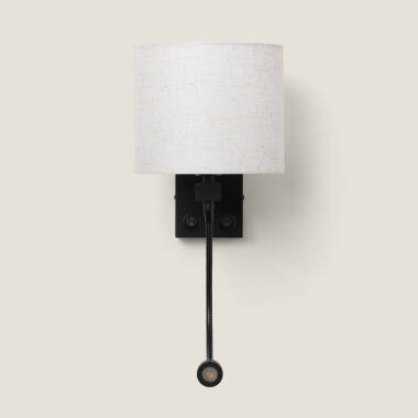 Image of Edit Ozu Wall Light with LED Reading Light