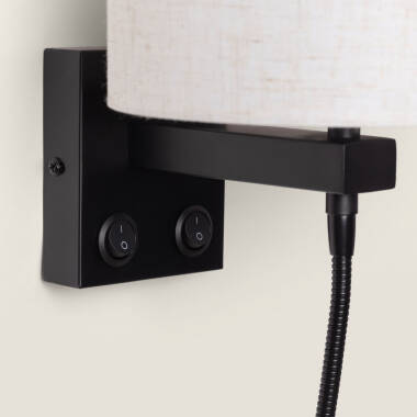 Image of Edit Ozu Wall Light with LED Reading Light