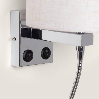 Image of Edit Ozu Wall Light with LED Reading Light