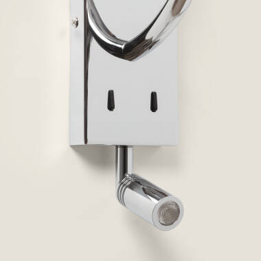 Image of Edit Suite Wall Light with LED Reading Light