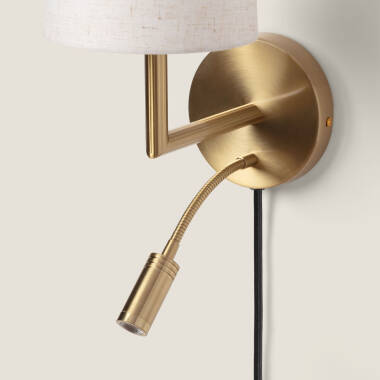 Image of Edit Ozu Wall Light with LED Reading Light
