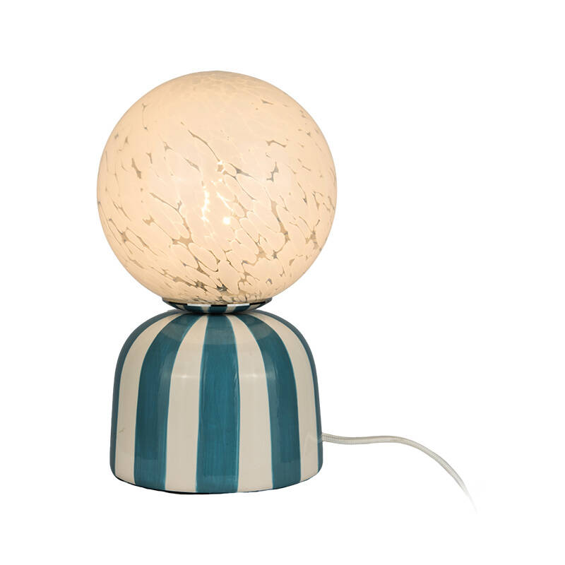 Image of Wisteria Pop Ceramic Table Lamp