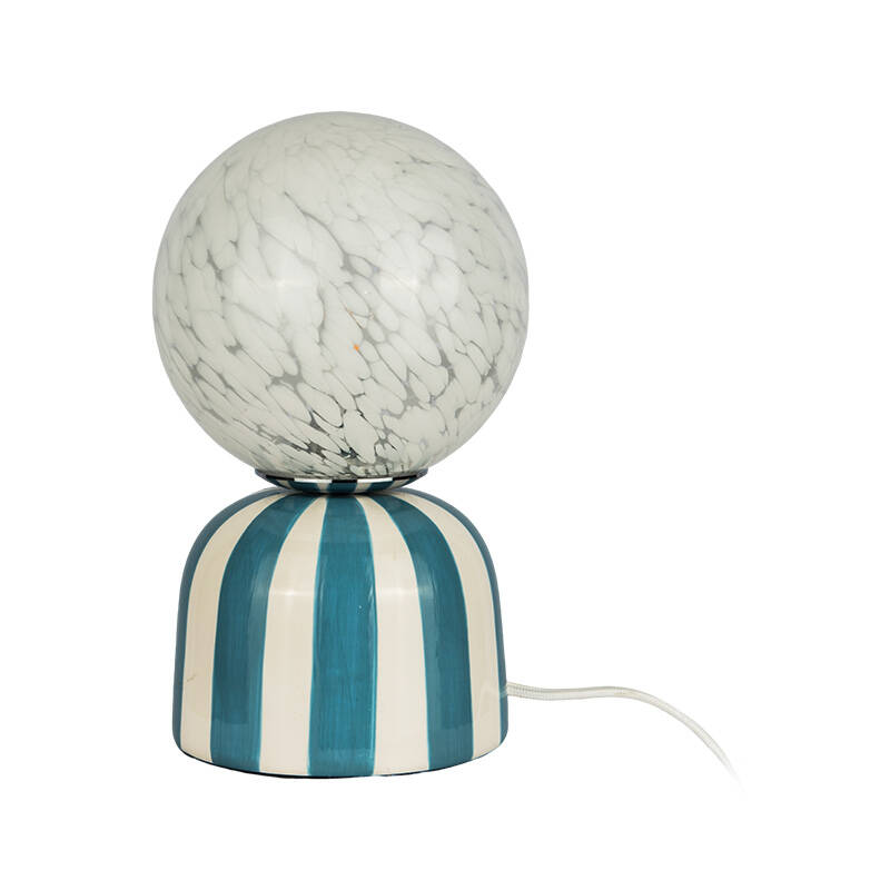 Image of Wisteria Pop Ceramic Table Lamp