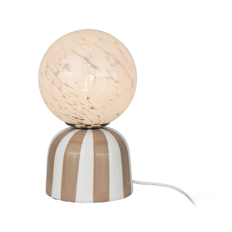 Image of Wisteria Pop Ceramic Table Lamp