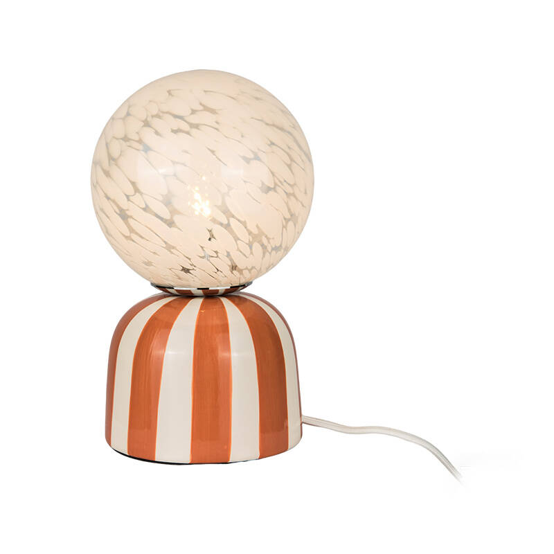 Image of Wisteria Pop Ceramic Table Lamp