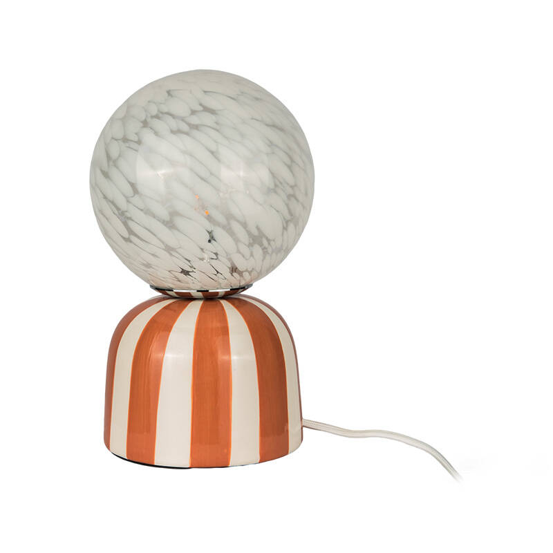 Image of Wisteria Pop Ceramic Table Lamp