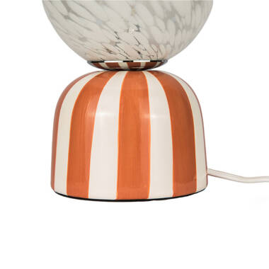 Image of Wisteria Pop Ceramic Table Lamp