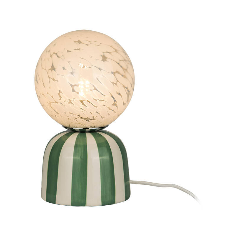 Image of Wisteria Pop Ceramic Table Lamp
