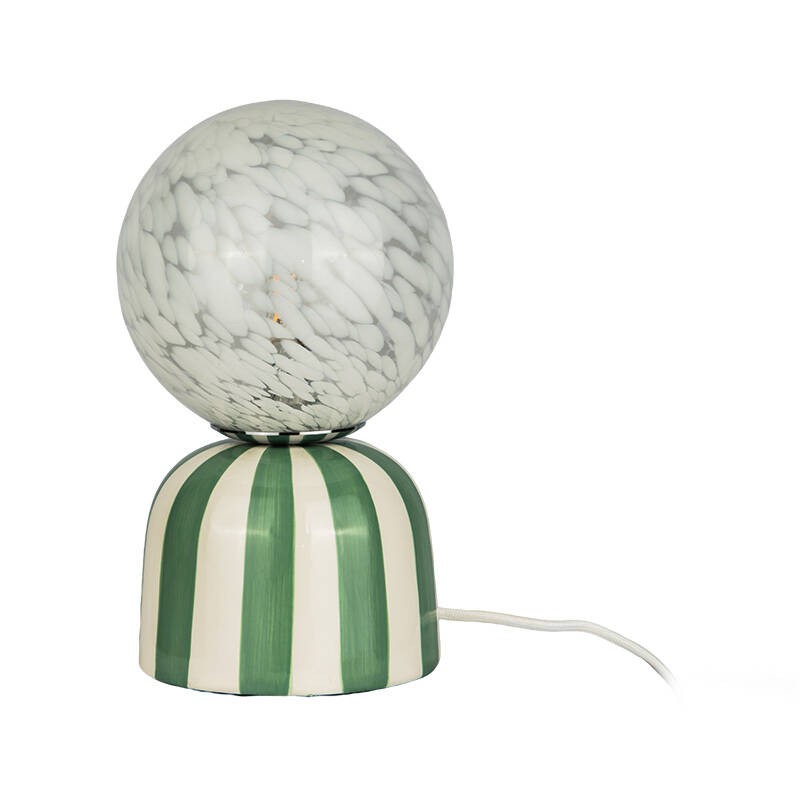 Image of Wisteria Pop Ceramic Table Lamp