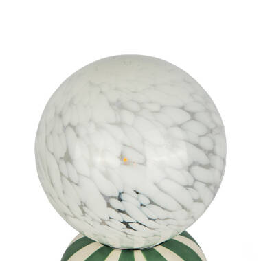 Image of Wisteria Pop Ceramic Table Lamp