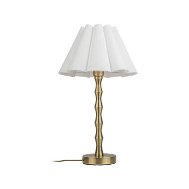 Image of Wisteria Violet Linen Table Lamp