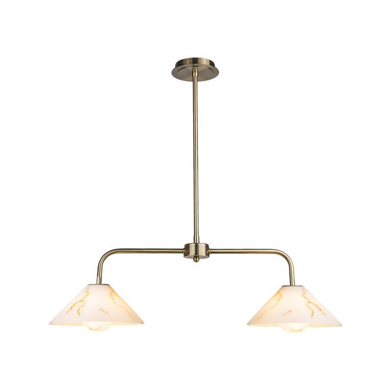 Image of Westport Marlow 2 Light Ceiling Bar Pendant Light