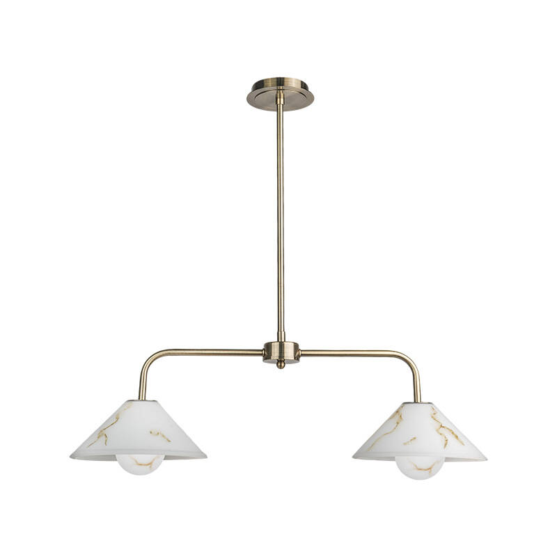 Image of Westport Marlow 2 Light Ceiling Bar Pendant Light