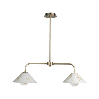 Image of Westport Marlow 2 Light Ceiling Bar Pendant Light