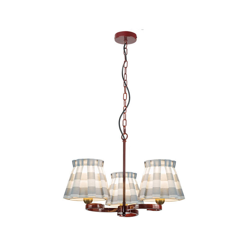 Image of Wisteria Boxie 3 Light Multi Arm Ceiling Pendant Light