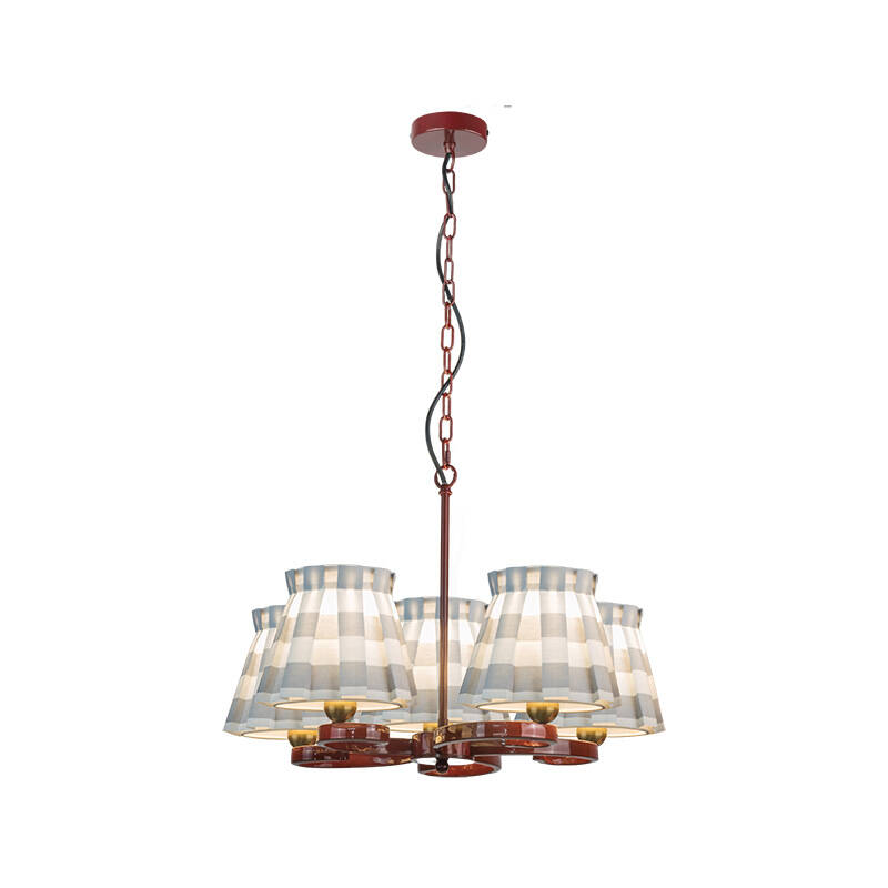 Image of Wisteria Boxie 5 Light Multi Arm Ceiling Pendant Light