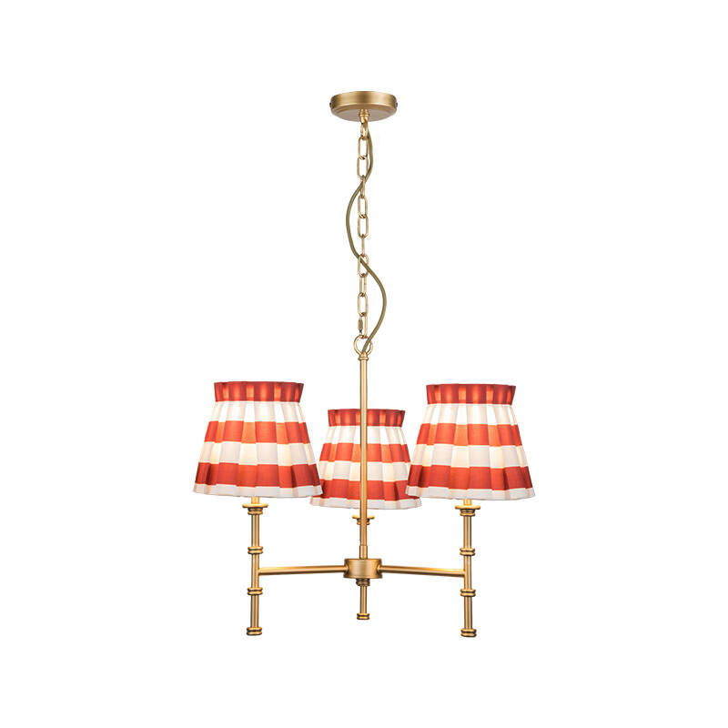 Image of Wisteria Boxie 3 Light Multi Arm Ceiling Pendant Light