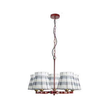 Image of Wisteria Boxie 5 Light Multi Arm Ceiling Pendant Light