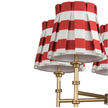 Image of Wisteria Boxie 5 Light Multi Arm Ceiling Pendant Light