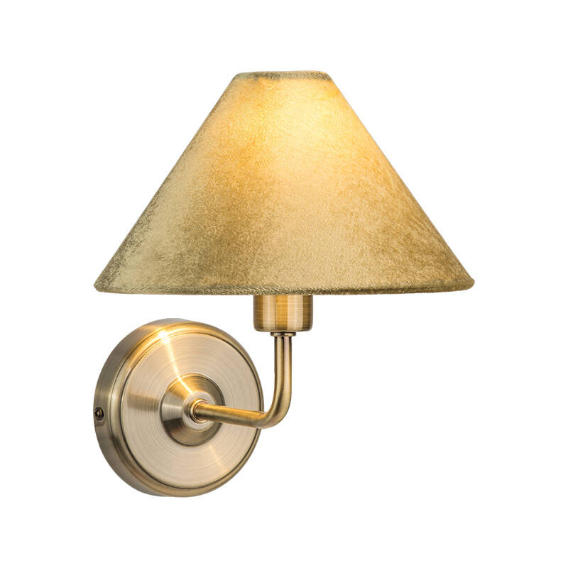 Image of Wisteria Camellia Velvet Wall Light