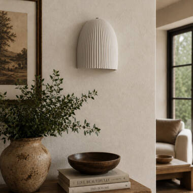 Image of Khudi & Khora Dome Ceramic Wall Light