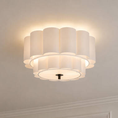 Image of Wisteria Soho Flush Ceiling Light