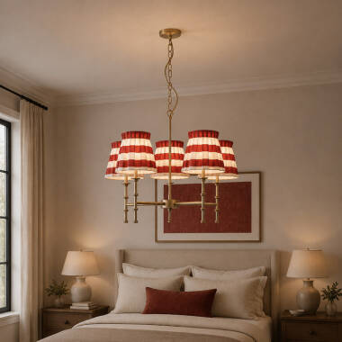 Wisteria Boxie 5 Light Multi Arm Ceiling Pendant Light
