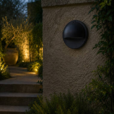 Image of EasyFit Pro 24v Garden Lights - Ivy LED Outdoor Flush Wall Light