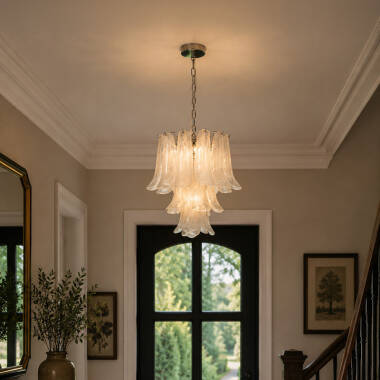 Image of Wisteria River Glass Chandelier