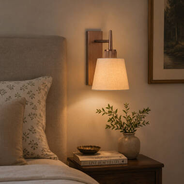Image of Westport Park Linen Wall Light