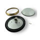 Image of Westport Coastal Saltburn Outdoor Flush Wall Light
