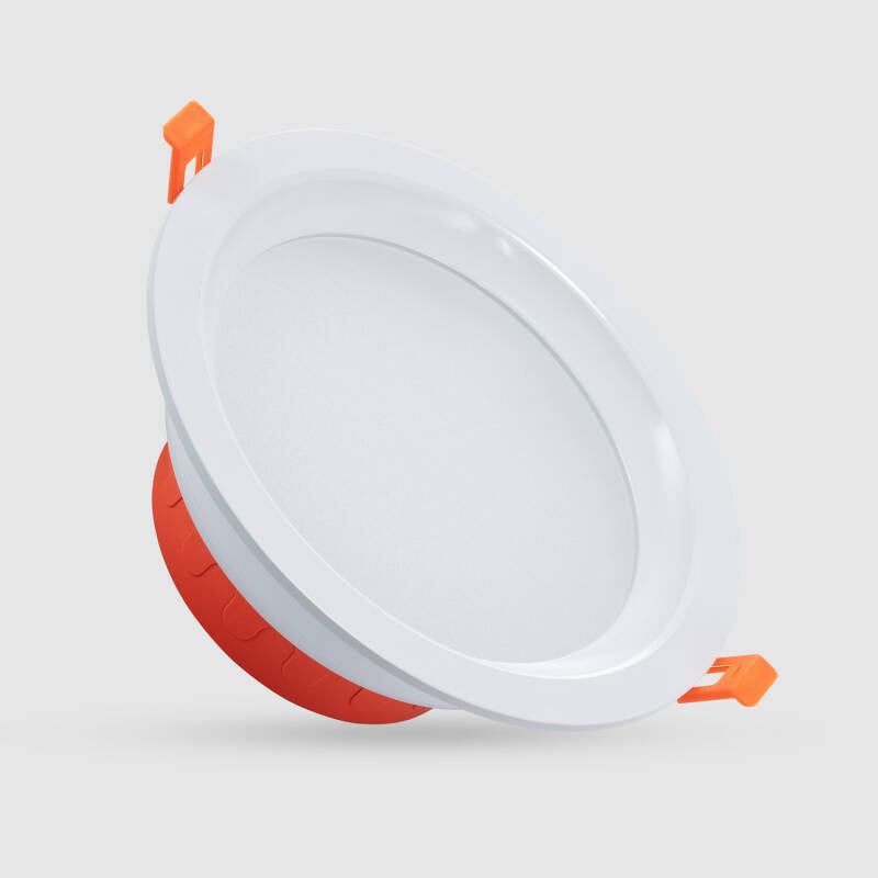 Image of Round 16W Daylight LED Downlight New Lux IP44 Cutout 165mm