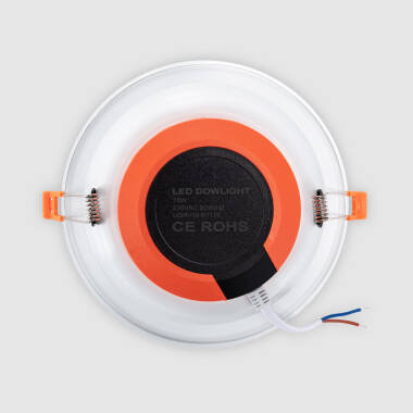 Image of Round 16W Daylight LED Downlight New Lux IP44 Cutout 165mm