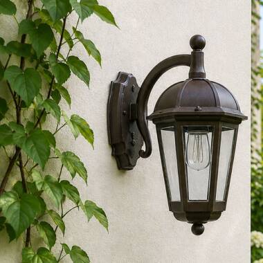 Edit Coastal Sharrow Outdoor Lantern Wall Light
