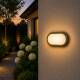 Image of Edit Coastal Farne Outdoor Flush Wall Light