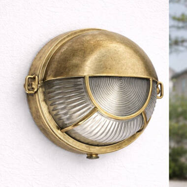 Westport Coastal Tide Outdoor Flush Wall Light