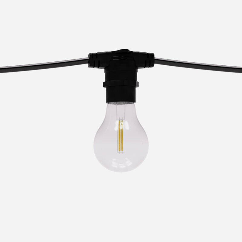 Image of 2W Warm White Non-Dimmable LED Decorative Filament GLS Bulb