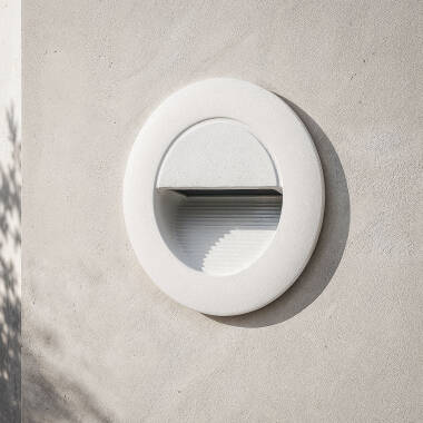 Edit Esla 3W LED Round Recessed Wall Light