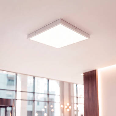 Image of 48W Square 5000K LED Flush Ceiling Light 600x600 mm