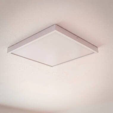 Image of 48W Square 5000K LED Flush Ceiling Light 600x600 mm