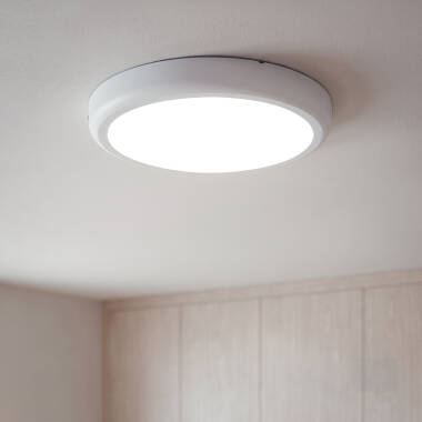 24W Round 5000K LED Flush Ceiling Light D300 mm