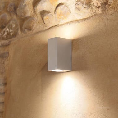 Edit Miseno Outdoor Up & Down Wall Light - Silver