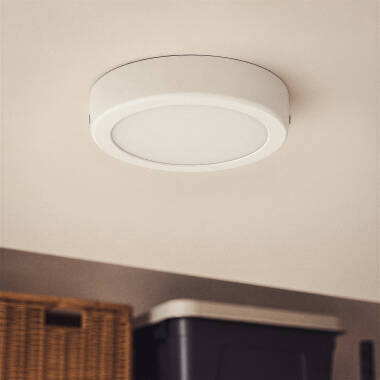 12W Cool LED Flush Ceiling Light D180 mm