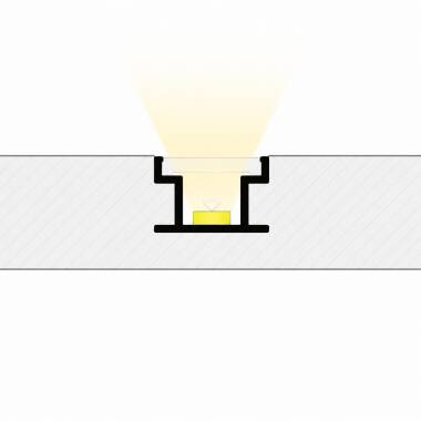 Walk On Recessed Aluminium Profile for LED Strip