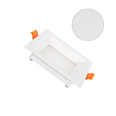 Square Slim Microprismatic UGR17 7W Selectable CCT LIFUD LED Panel 75 mm Cut-Out