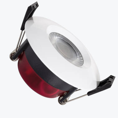 Round Dimmable 8W Selectable White LED Downlight Cutout 70mm