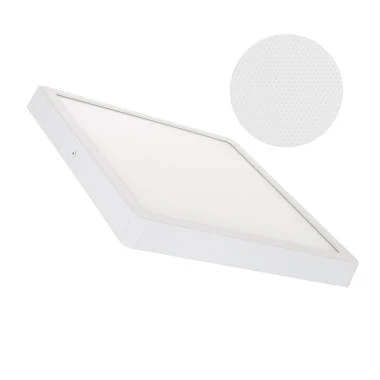 24W Square Selectable LED Flush Ceiling Light RA90 UGR17 Microprismatic 280x280 mm
