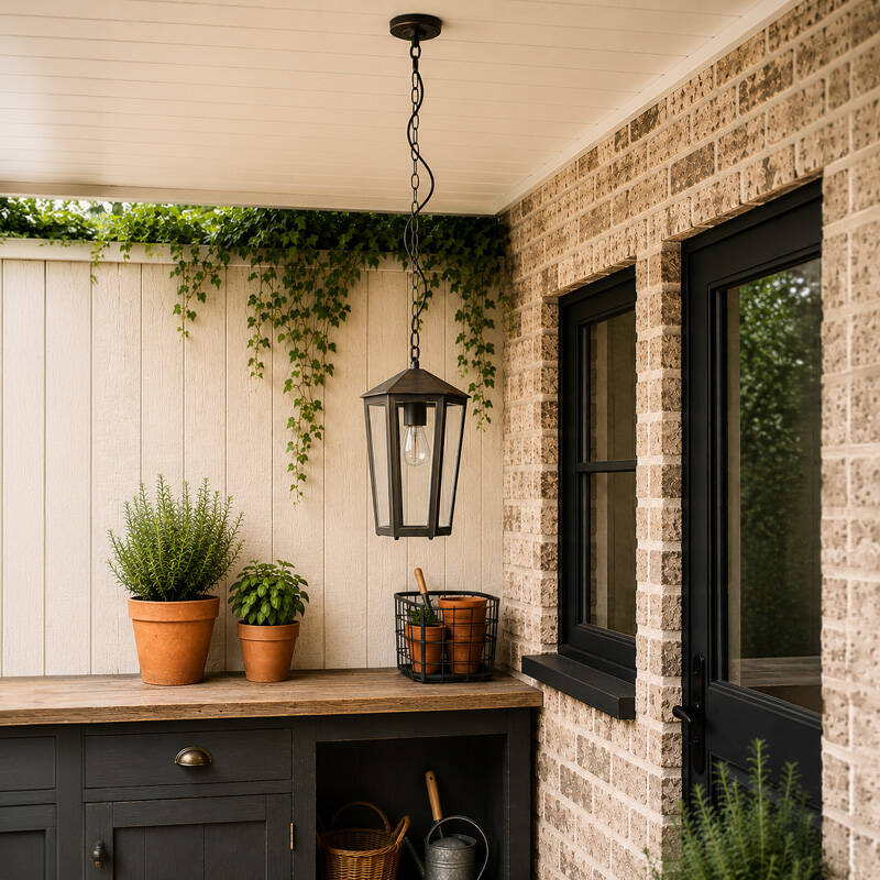 Image of Wisteria Bibury Outdoor Pendant Porch Lantern
