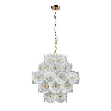 Image of Wisteria Persephone Glass Chandelier